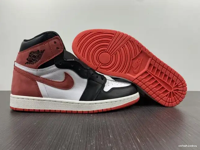 1 Air 555088-112 'Track Jordan Retro OG Red' High 0505